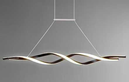 XY-3 LED Κρεμαστό Φωτιστικό Μαύρο 60εκ.