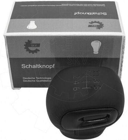 SKV Car Shift Knob for Peugeot Partner Black