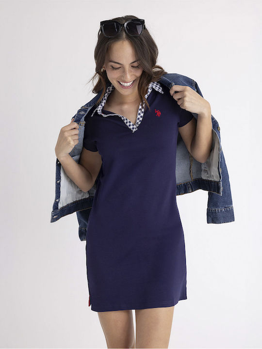 Summer Mini Dress Blue