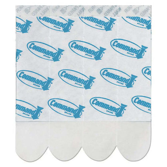 Installation Strips Spare M Size Κρεμαστράκια Διάφανα 9τμχ Installation Strips Spare M Size Κρεμαστράκια Διάφανα 9τμχ