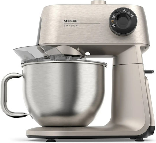 Sencor Küchenmaschine 1500W mit Rostfreiem Schüssel 5,5l Weiße