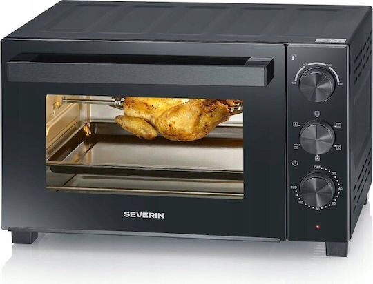 Severin Ηλεκτρικό Φουρνάκι 30lt Χωρίς Εστίες Γκρι