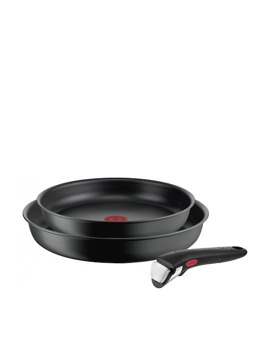 Tefal Ingenio Ultimate Σετ Τηγάνια από Αλουμίνιο με Αντικολλητική Επίστρωση 3τμχ