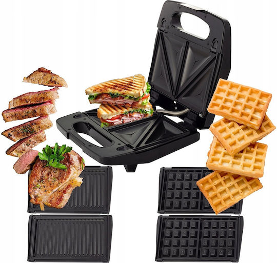 Kamille 6724 Toaster 2 Slots 800W Black