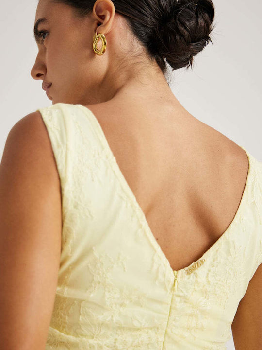 Summer Maxi Dress Yellow