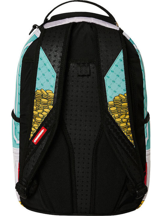 Sprayground Monopoly School Backpack Junior High-High School with Water Bottle Holder Multicolour 29 x 15 x 45cm