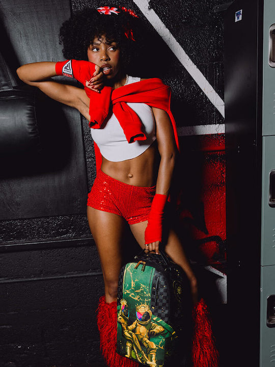 Sprayground Astromane And Queen Πλάτης Πολύχρωμη Sprayground Astromane And Queen Πλάτης Πολύχρωμη