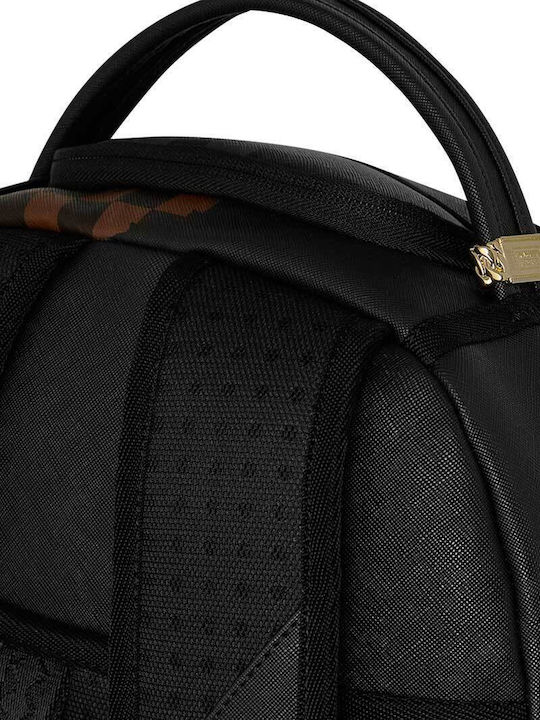 Sprayground Claw Tear Check Schulranzen Rucksack Braun mit Flaschenhalter Sprayground Claw Tear Check Schulranzen Rucksack Braun mit Flaschenhalter