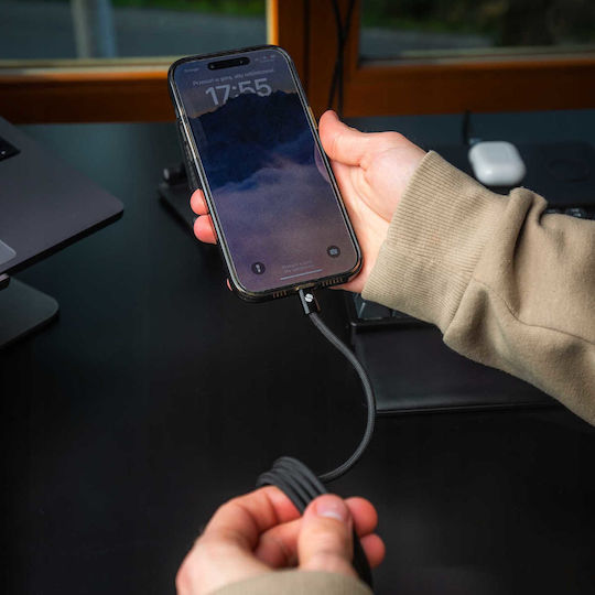 Spacecase Usb-c Zu Lightning Magnetisches Kabel 1m 20w Cl09 B
