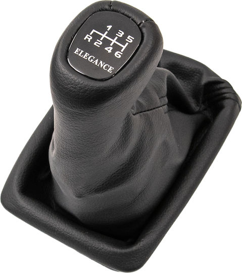 Ръкохватка за смяна на предавките с капак Черна
