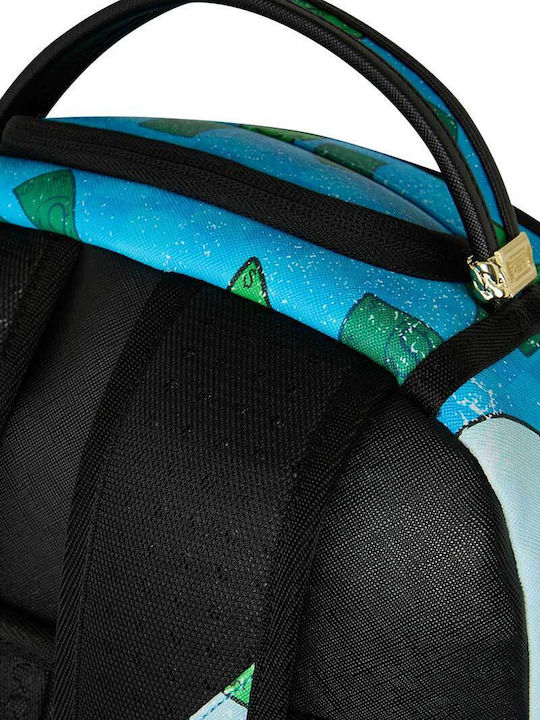 Sprayground Richie Rich Plane School Backpack Junior High-High School with Water Bottle Holder Multicolour 29 x 15 x 45cm