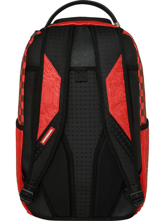 Sprayground James First Class Ghiozdan de Spate Roșu cu Husă pentru sticlă de apă