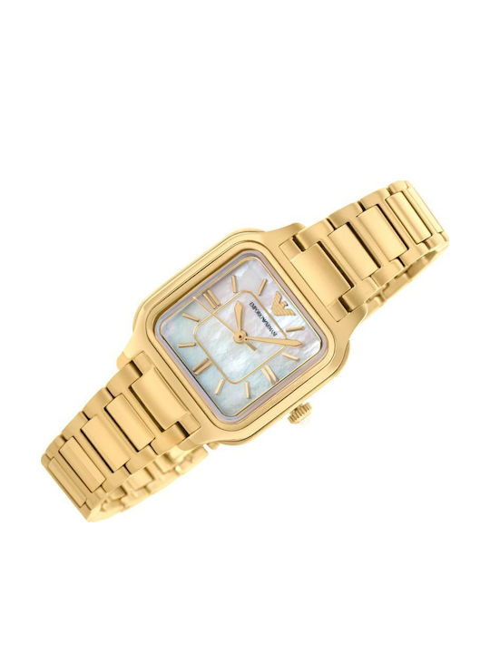 Emporio Armani Battery Watch with Metal Bracelet Emporio Armani Battery Watch with Metal Bracelet