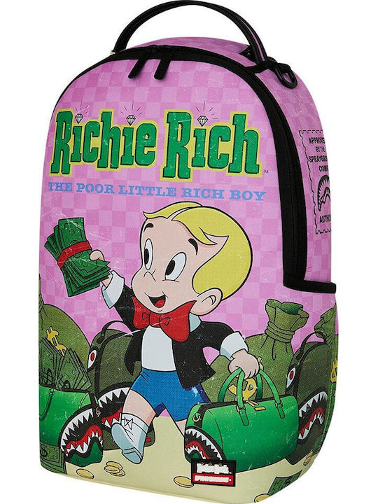 Sprayground Richie Rich Sg Bags School Backpack Junior High-High School with Water Bottle Holder Multicolour 29 x 15 x 45cm