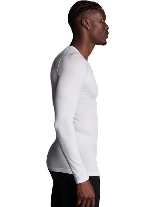Musai Men's Thermal Long-Sleeved Shirt White