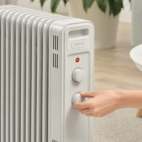 Sencor Маслен радиатор с 12 Фетиши 2500W
