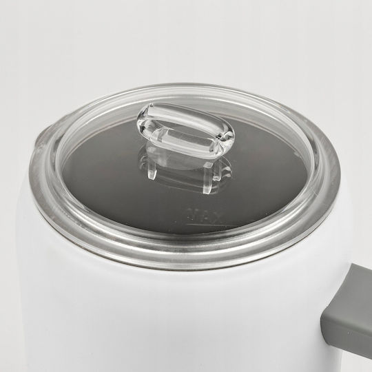 Girmi Milchaufschäumer für Warmes & Kaltes Milchaufschäumer mit Antihaftbeschichtung 150ml