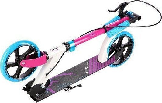 Nils Kids Scooter Foldable 2-Wheel Pink