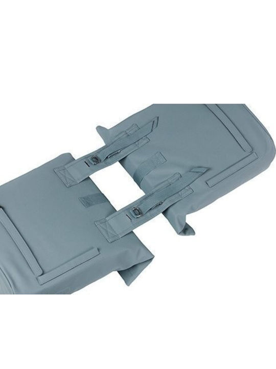 Basil Double Bicycle Rack Bag Blue