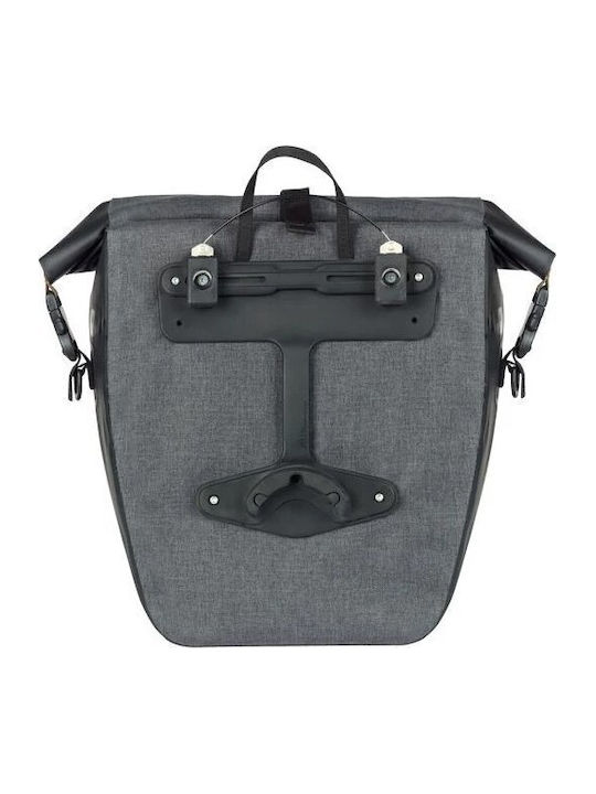 Basil Bicycle Rack Bag Gray