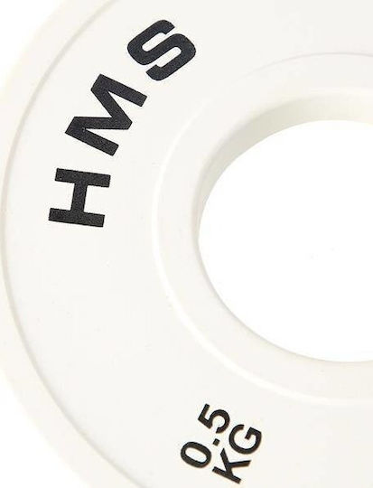 Abisal Set of Plates Olympic Type Rubber 2 x 0.5kg Φ50mm