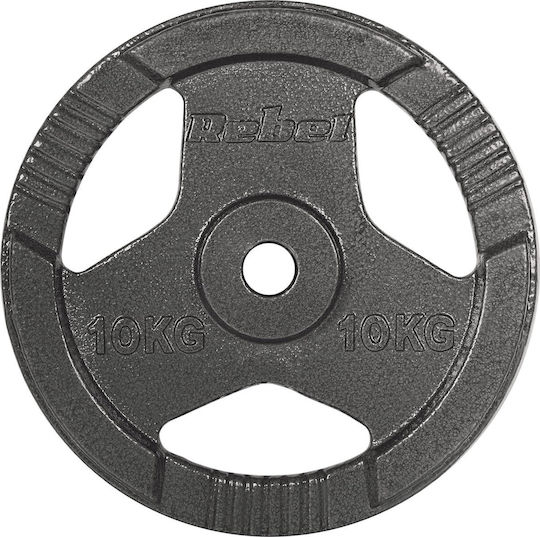 Σετ Δίσκοι Μεταλλικοί 2 x 10kg με Λαβές