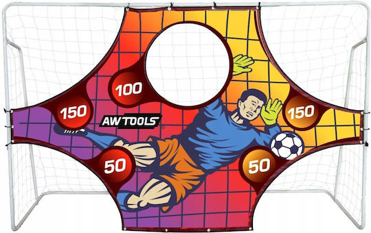 AWTools Fußballtor 245x155x80cm