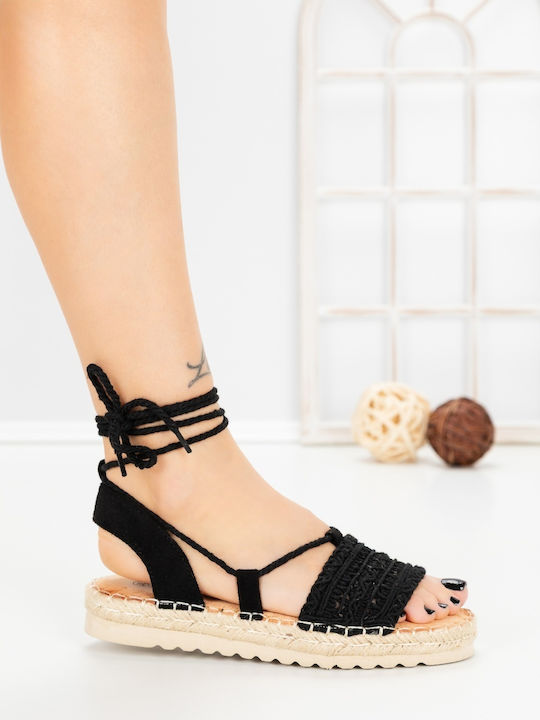 Sandale Casual Damă Negre