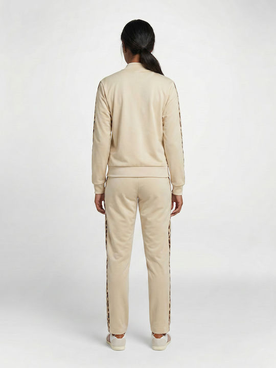 adidas 3-stripes Tracksuit Set Leopard Print