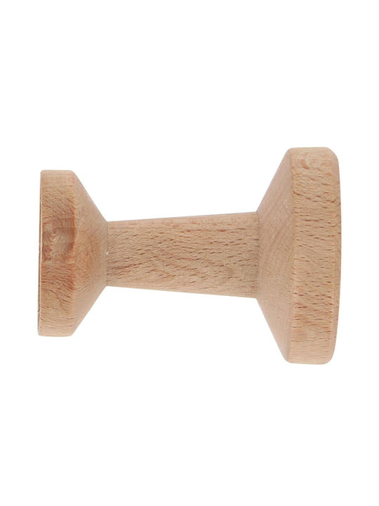 Krawatten-Rücken Wand aus Hölzernem Beige 2 Stück