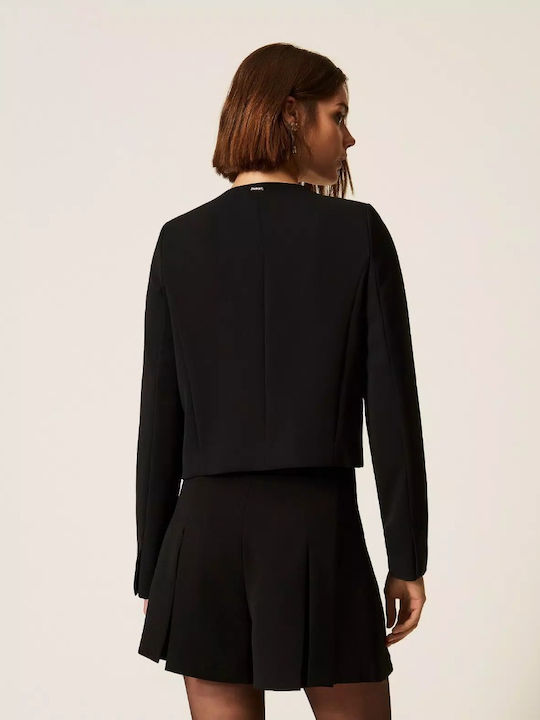 Twinset Damen Blazer Schwarz