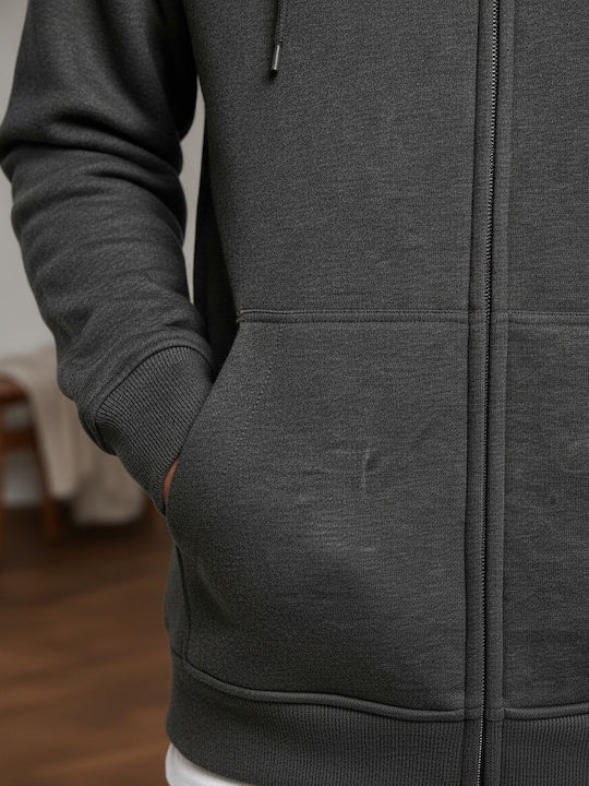 BYB Hanorace Promoționale Pentru Bărbați Mânecă Lungă Charcoal