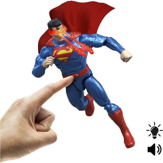 Superman Action Figure with Sounds and Light 16 cm