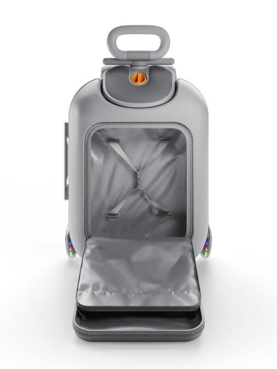 Kinderkraft Kids Cabin Suitcase Grey Kinderkraft Kids Cabin Suitcase Grey
