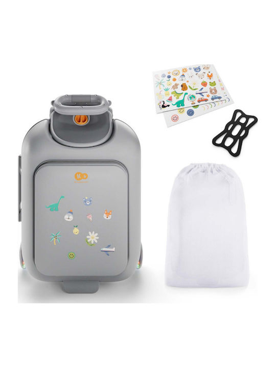 Kinderkraft Valiză de călătorie pentru copii de cabină Grey înălțime 55 cm