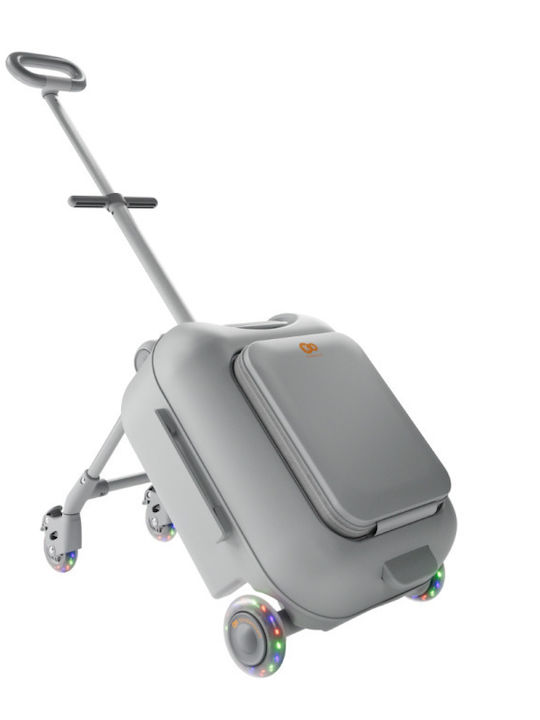 Kinderkraft Valiză de călătorie pentru copii de cabină Grey înălțime 55 cm