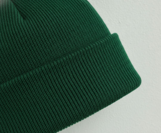 Beanie Unisex Knitted Beanie in Black Colour