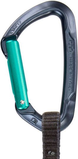 Climbing Technology Quickdraw Lime-m Satz Dyneema 2cm Anthrazit Blau Anthrazit Marine Blau