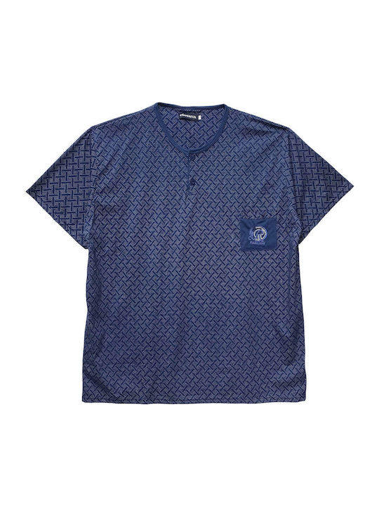 Ansin Summer Men's Pyjamas Blue