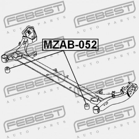 Δακτύλιος Πίσω Δοκού Mazda Demio Dw 1996-1999 Jp Dc20-28-460a
