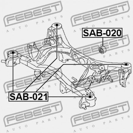 Rulment Bara Spate Subaru Legacy B13 2003.01-2009.04 Jp 20152-ag060