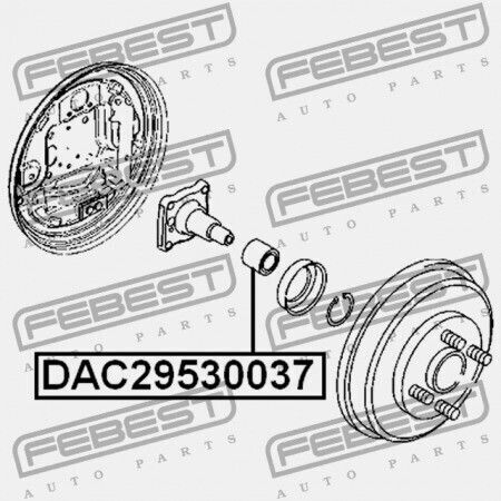 Rulmenți Pivotați Spate Mazda Demio Dy 2002-2005 Jp D350-26-151b