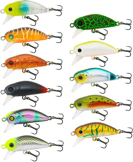 Mercan Bidik35 Artificial Bait Minnow 3.5cm/3.1g Lemon