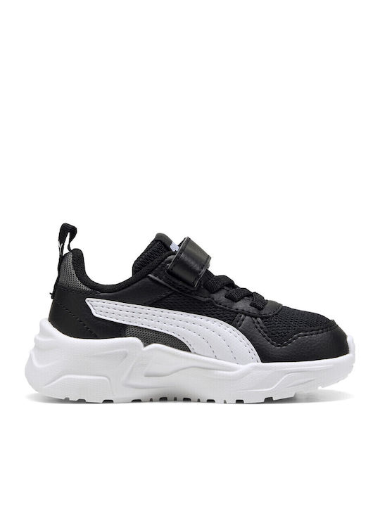 Trinity 2 Παιδικά Sneakers με Σκρατς Μαύρα