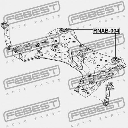 Δακτύλιος Πλαισίου Renault Megane Iii 2008-2016 544014599r