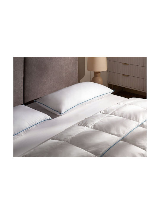 Beliani Μαξιλάρι Καναπέ White 80x40εκ.