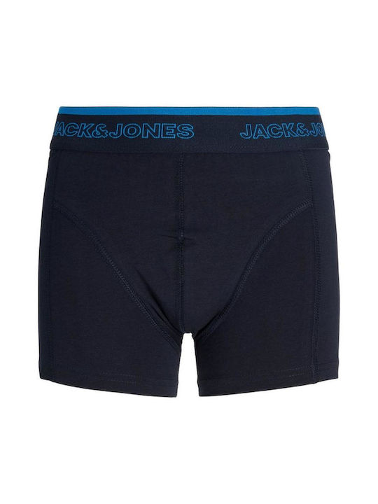 Jack & Jones Cadrian Set Kids Boxers 3 Pieces Blue