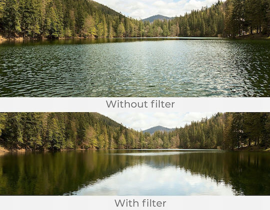 K&F Concept PL / CPL Filter 58mm Diameter for Camera Lenses