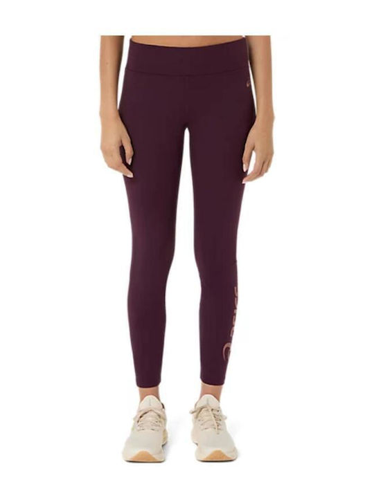 Women's Cropped Leggings Aubergine