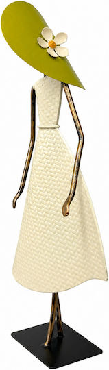 Decorative Figure Metal 16x9.5x39cm